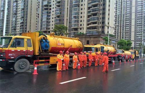 琼海市政管道清淤