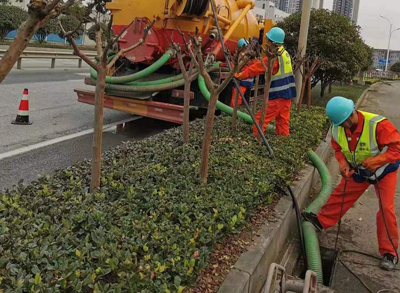 琼海市政管道清淤